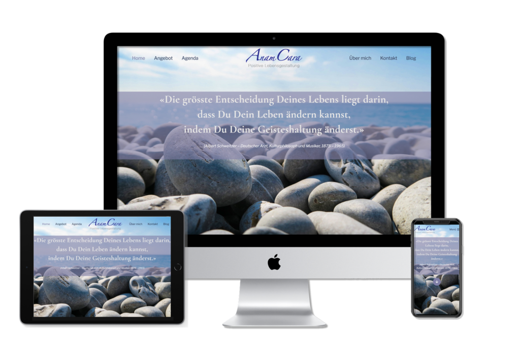 Webprojekt - neue Webseite erstellt für AC Training