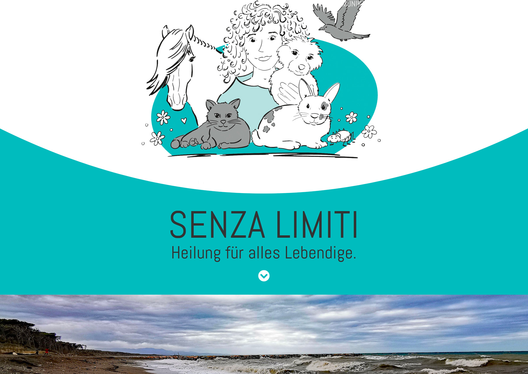 Webprojekt - neue Webseite erstellt für Senza Limiti