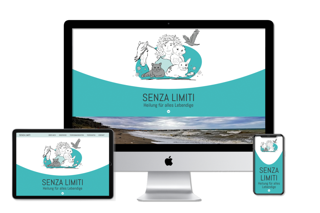 Webprojekt - neue Webseite erstellt für Senza Limiti